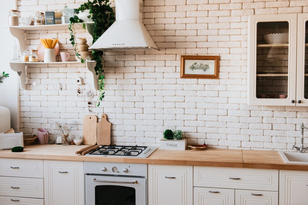 kitchen feature walls